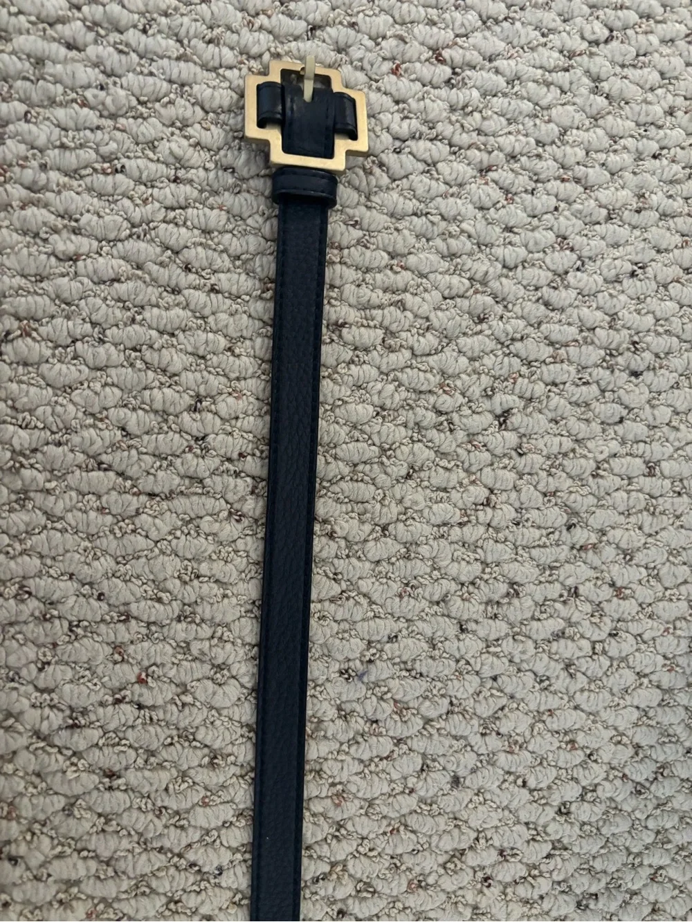Bally Black Leather Belt Size 90/36 Made in Italy